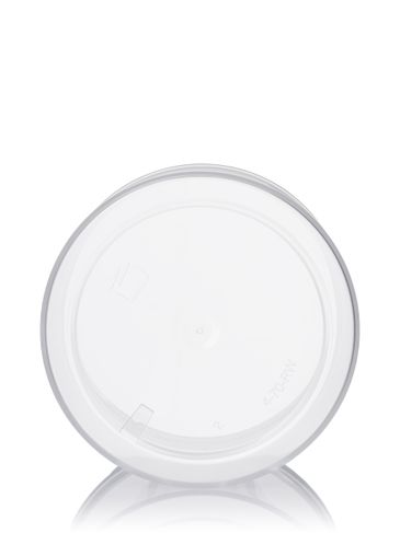 4 oz natural-colored PP plastic single wall jar with 70-400 neck finish