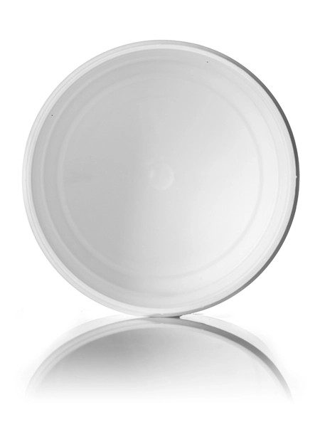 6 oz White PP Plastic Single Wall Jar – J023