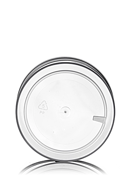6 oz Natural-Colored PP Plastic Single Wall Jar – J023N