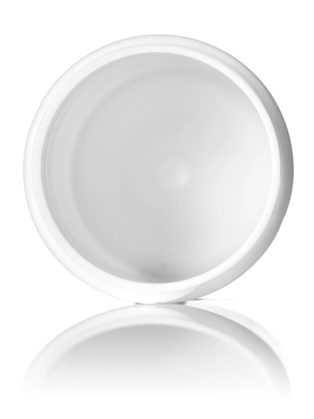 1/2 oz White PP Plastic Single Wall Jar – J027