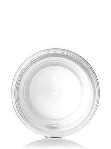 1/2 oz frosted PP/PS plastic double wall round base jar with 48-400 neck finish