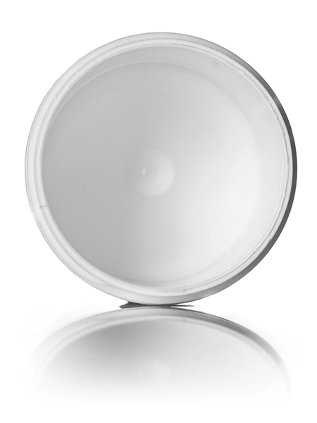 1 oz White PP Plastic Single Wall Jar – J031