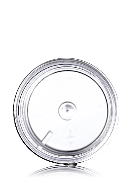 1 oz Clear PS Plastic Single Wall Jar – J032