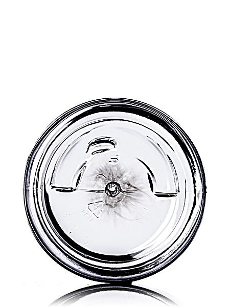 2 oz Clear PET Plastic Single Wall Jar – J033