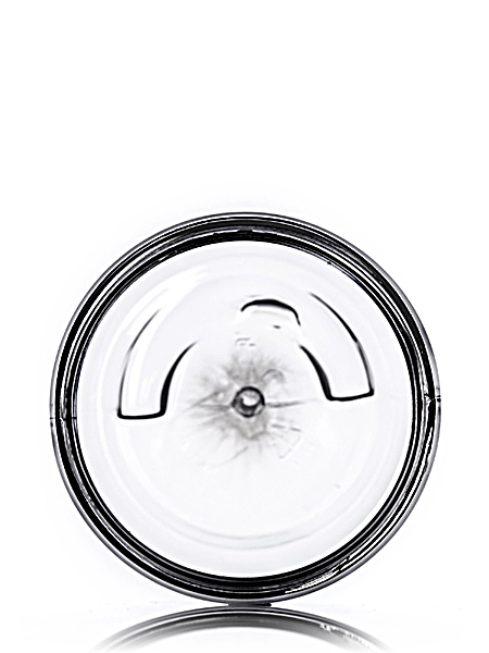 2 oz Clear PET Plastic Single Wall Jar – J033
