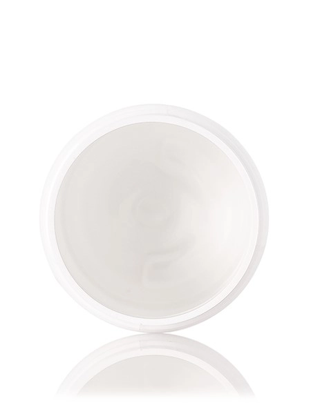 2 oz White PET Plastic Single Wall Jar – J033WH