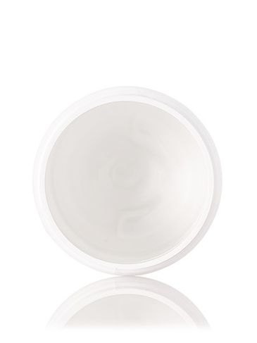 2 oz white PET plastic single wall jar with 48-400 neck finish