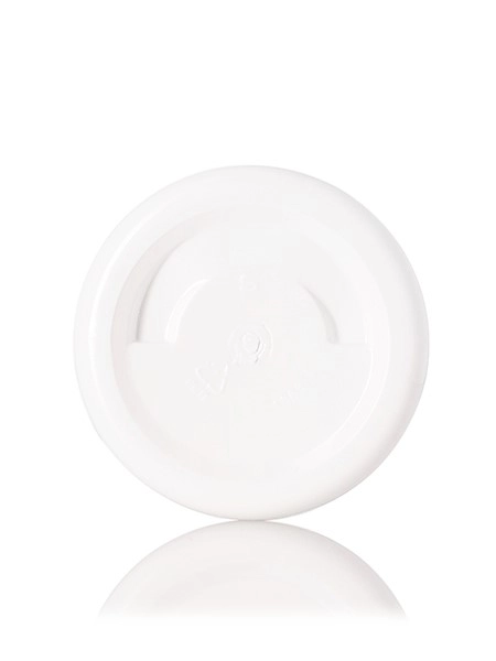 2 oz White PET Plastic Single Wall Jar – J033WH