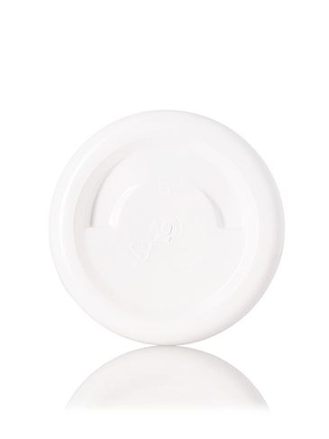 2 oz white PET plastic single wall jar with 48-400 neck finish