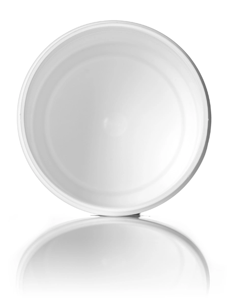 2 oz White PP Plastic Single Wall Jar – J035