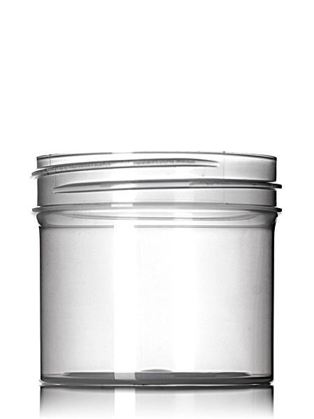 2 oz Natural-Colored PP Plastic Single Wall Jar – J035N