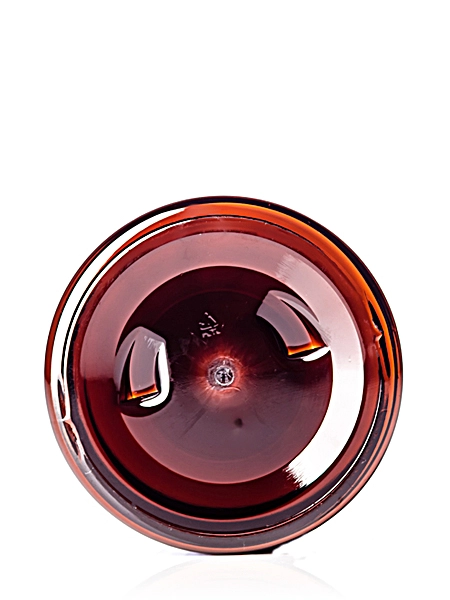 6 oz Amber PET Plastic Single Wall Jar – J046A