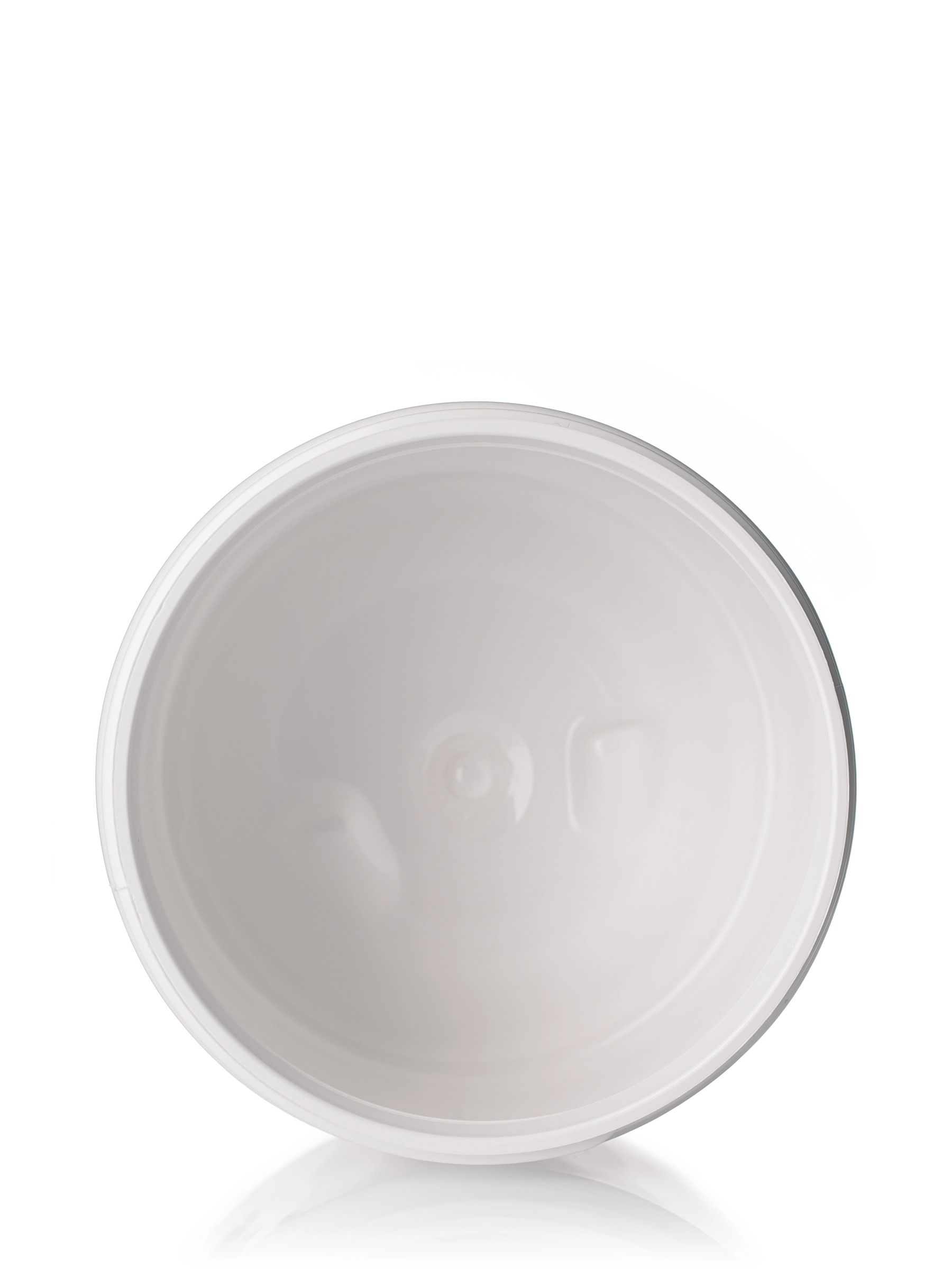 6 oz White PET Plastic Single Wall Jar – J046WH