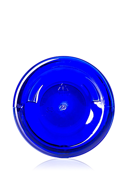 8 oz Cobalt Blue PET Plastic Single Wall Jar – J047