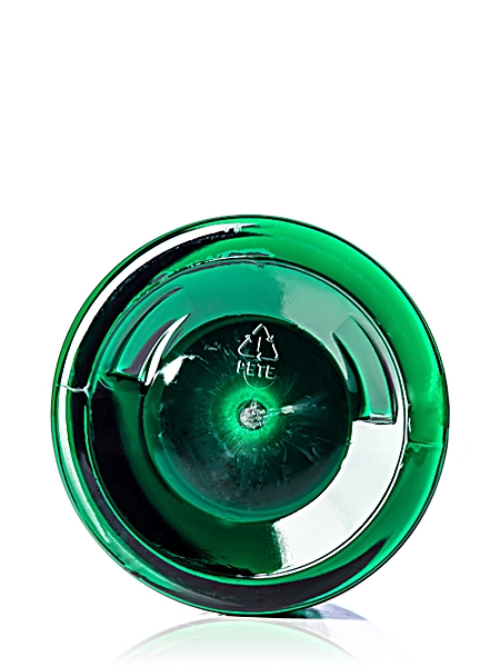 8 oz Green PET Plastic Single Wall Jar – J047G