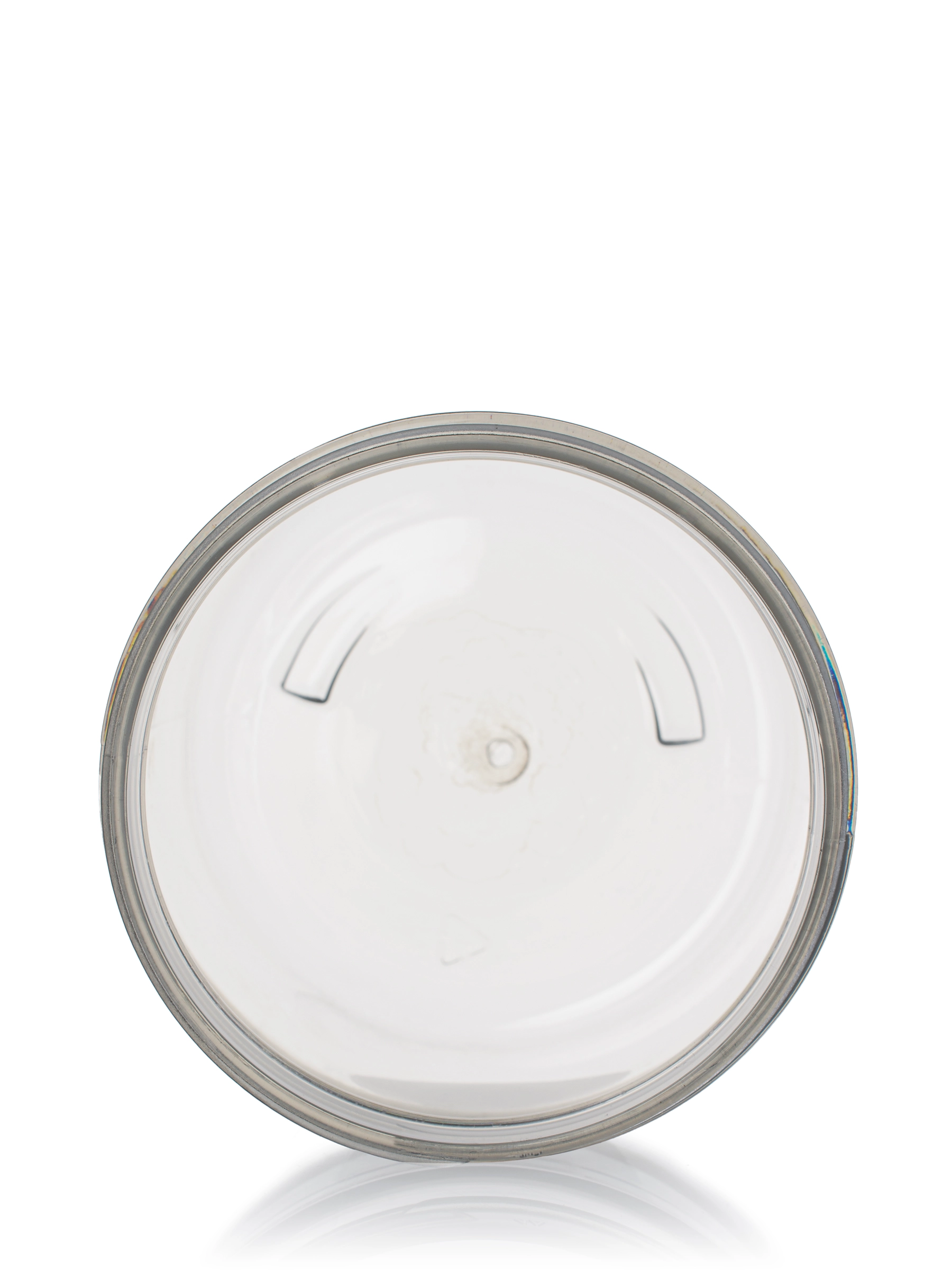 8 oz Clear 25% PCR PET Plastic Single Wall Jar – J047SPCR25