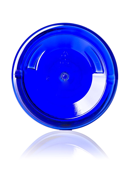 4 oz Cobalt Blue PET Plastic Single Wall Jar – J048B