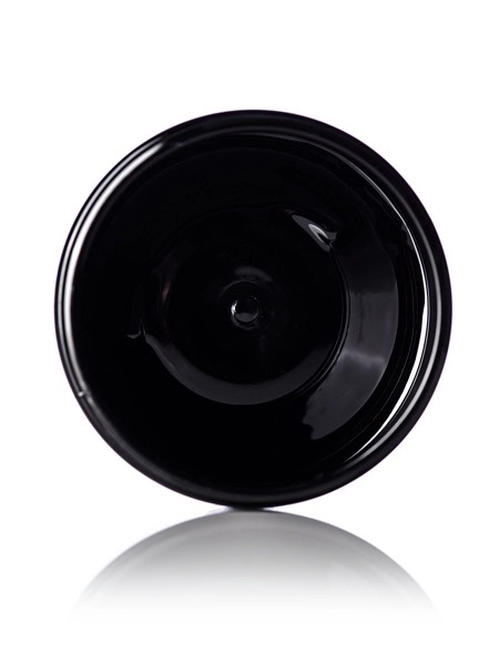 4 oz Black PET Plastic Single Wall Jar – J048BK