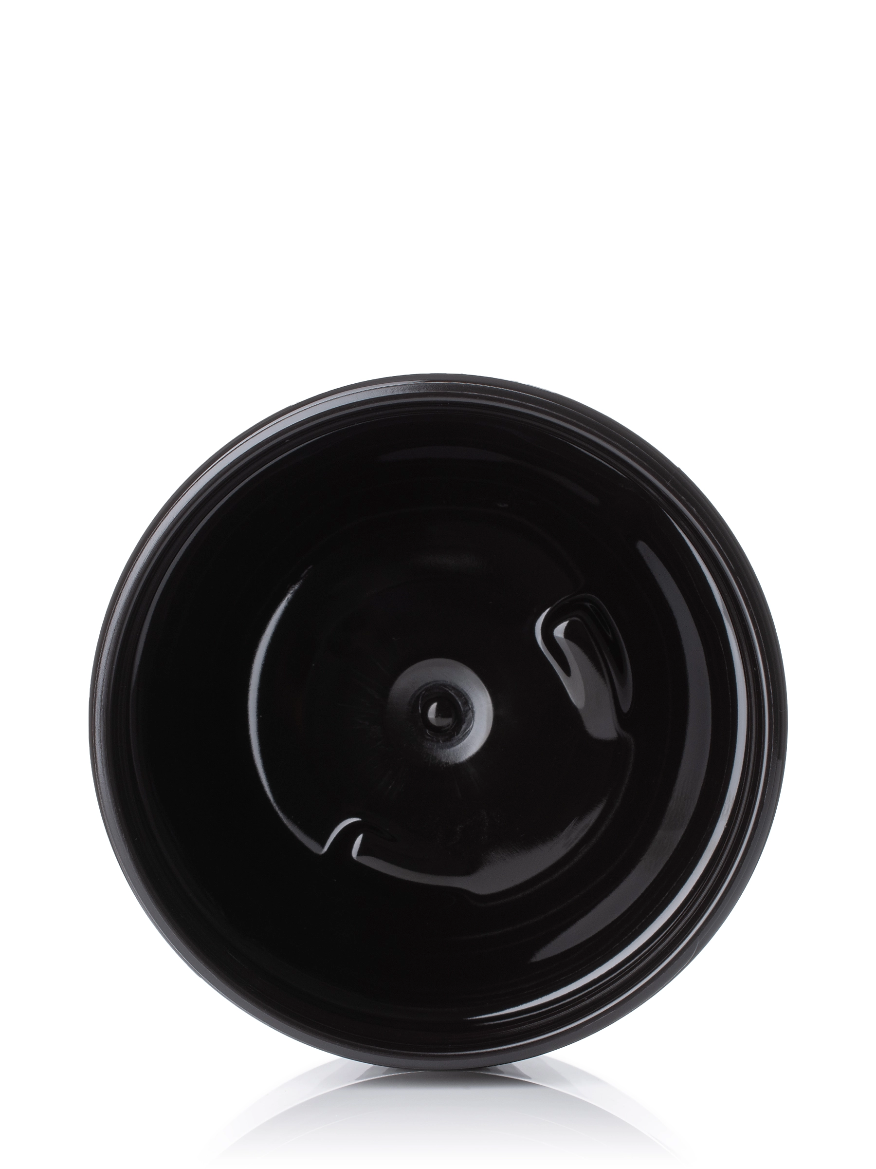 8 oz Dark Amber PET Plastic Single Wall Jar – J049DA