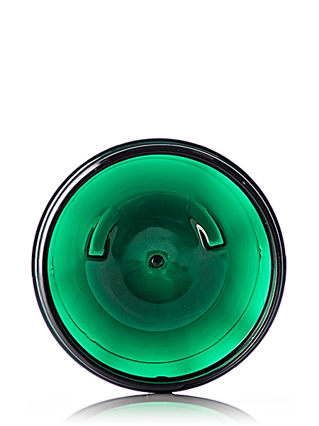 8 oz Green PET Plastic Single Wall Jar – J049G
