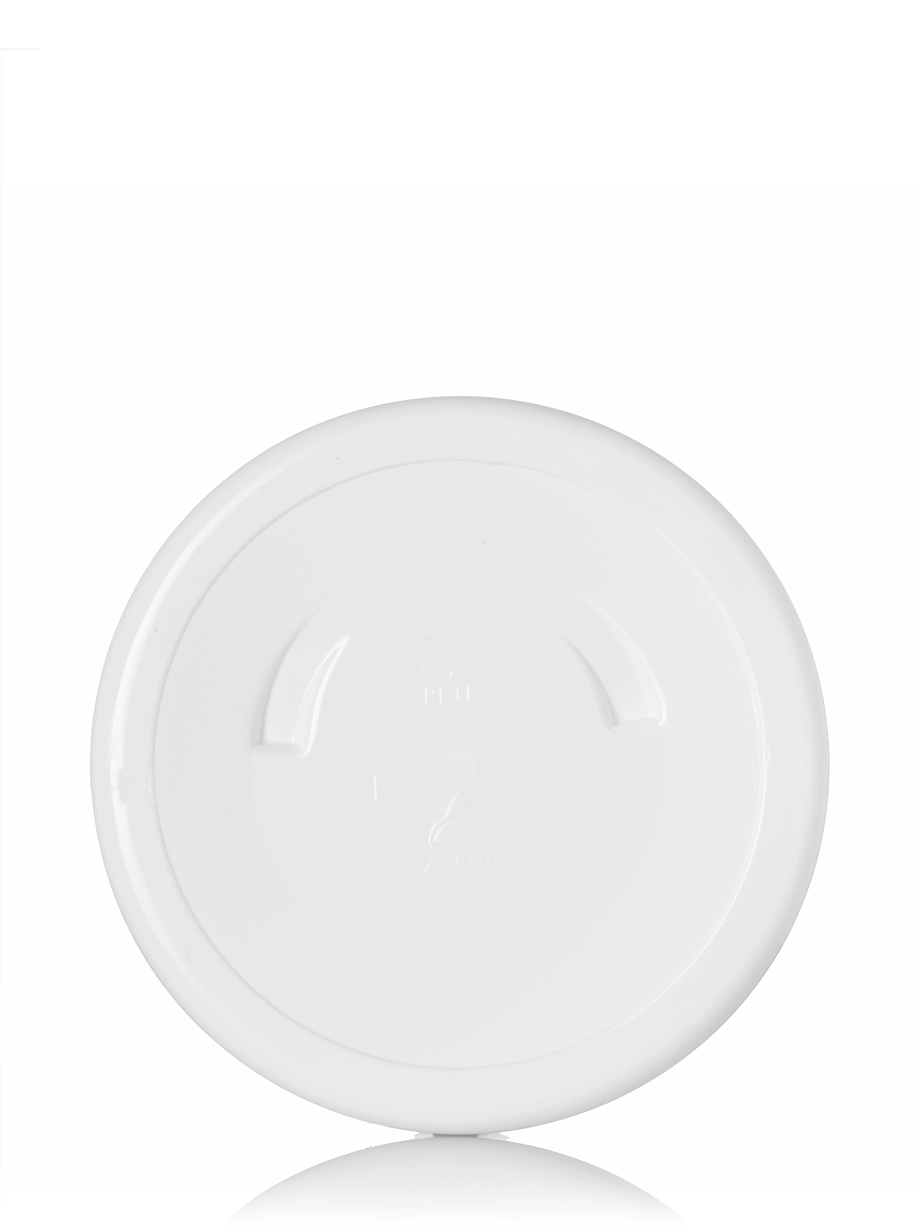 8 oz White PET Plastic Single Wall Jar – J049WH