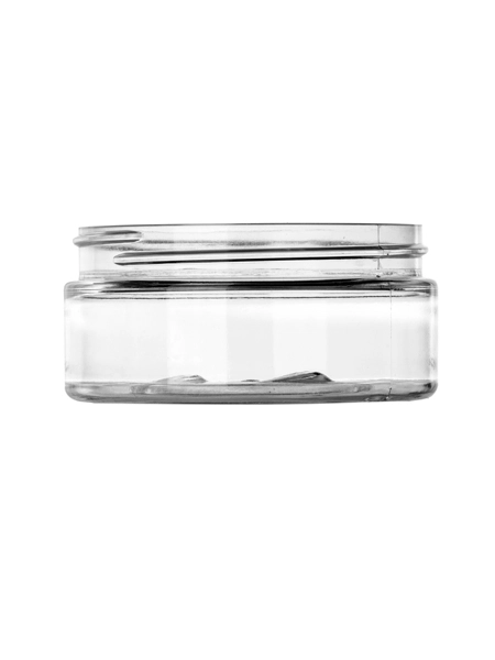 3 oz Clear PET Plastic Single Wall Jar – J050