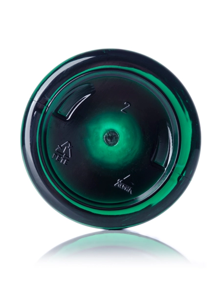 4 oz Green PET Plastic Single Wall Jar – J052G