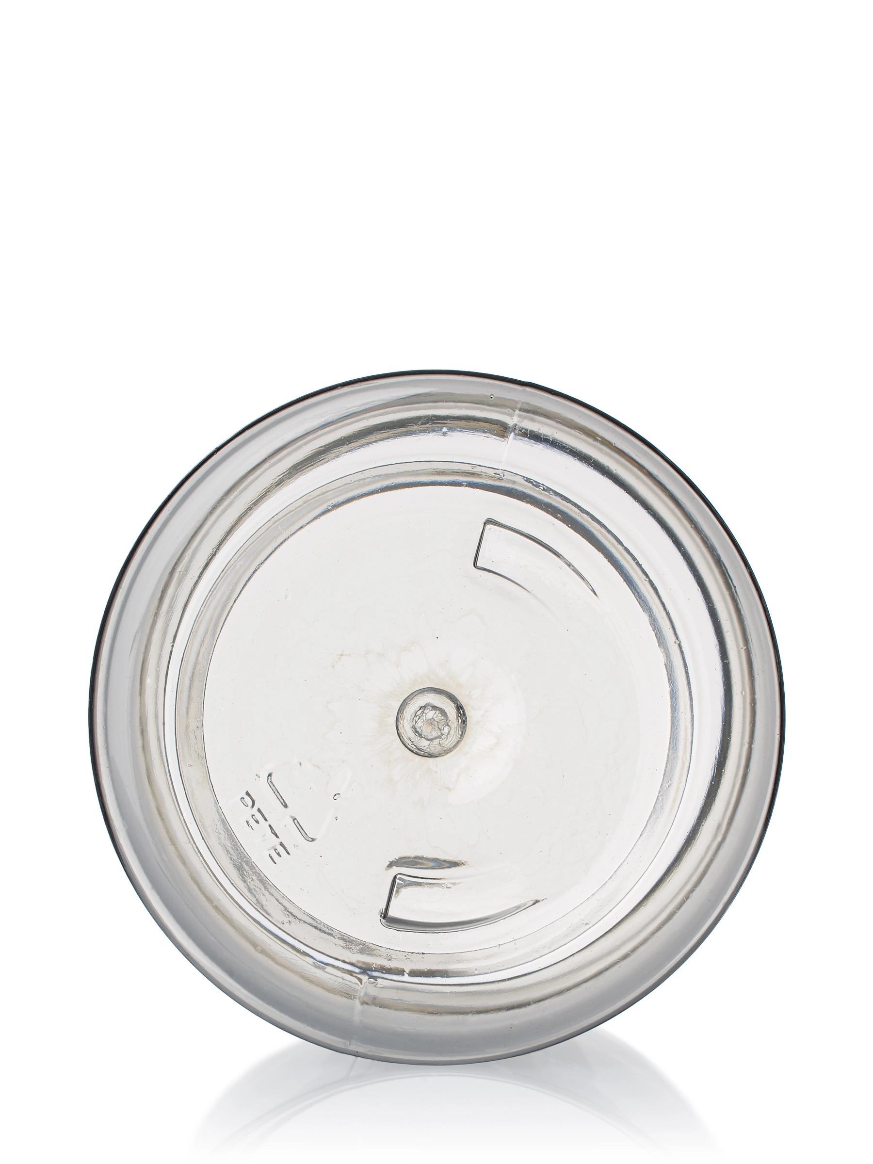 4 oz Clear 25% PCR PET Plastic Single Wall Jar – J055CLPCR25