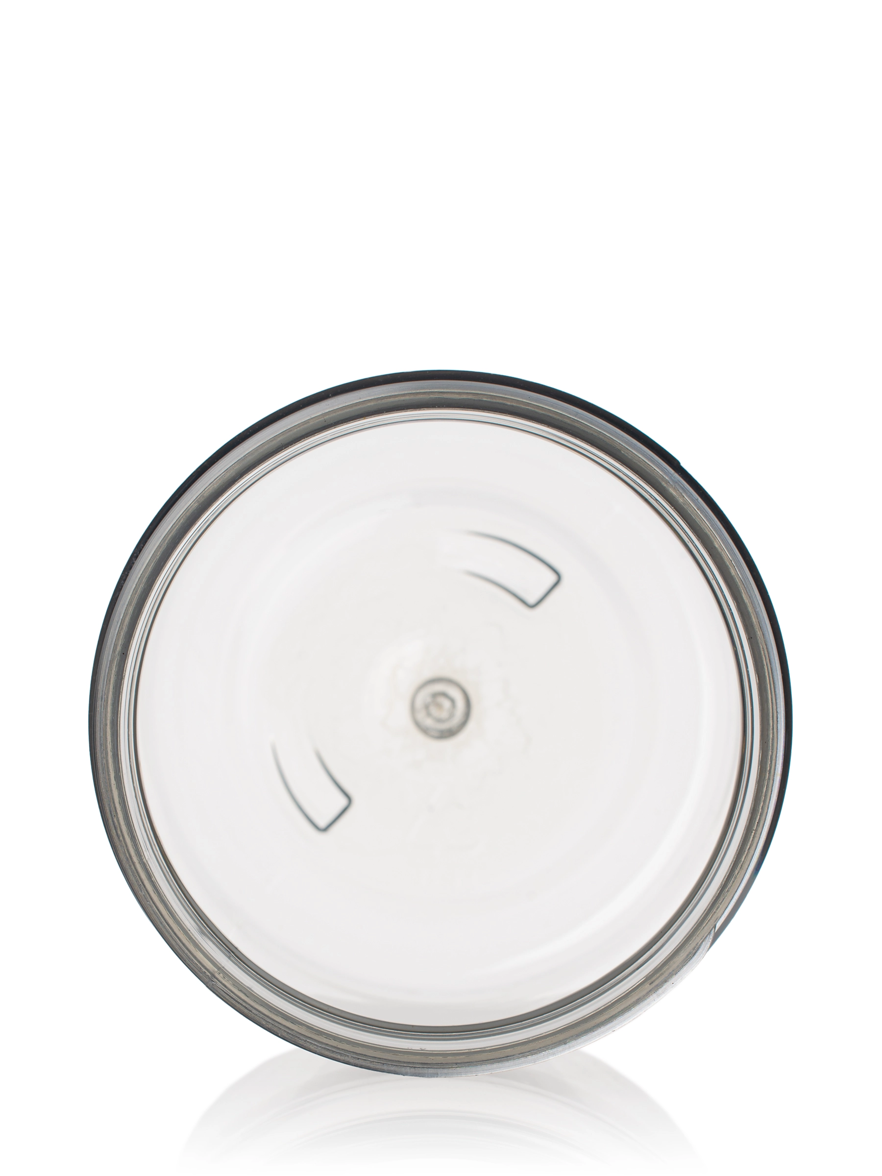4 oz Clear 25% PCR PET Plastic Single Wall Jar – J055CLPCR25