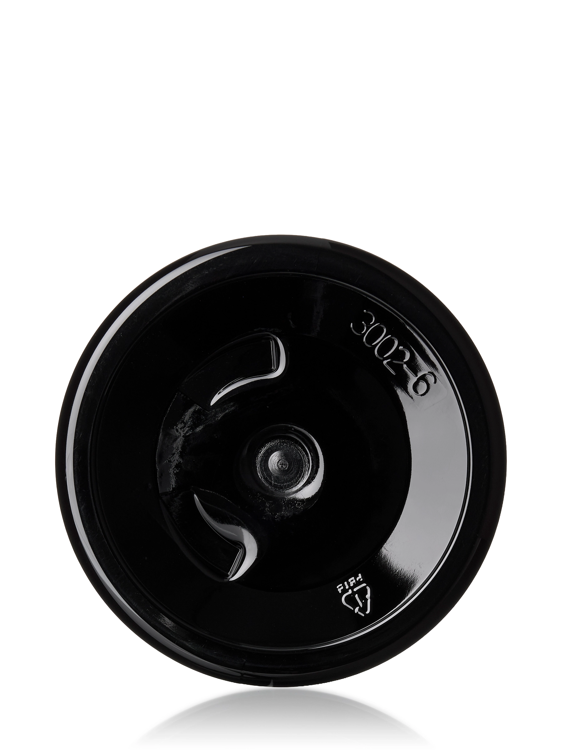 16 oz Black PET Plastic Single Wall Jar – J071BK