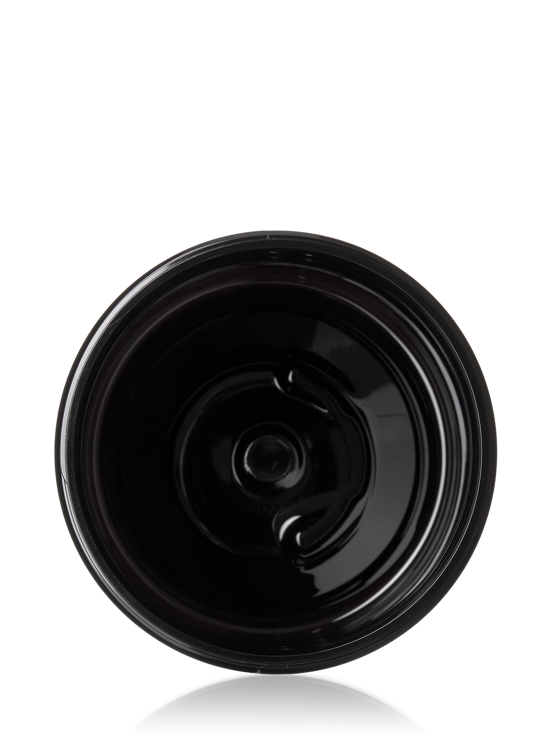 16 oz Black PET Plastic Single Wall Jar – J071BK