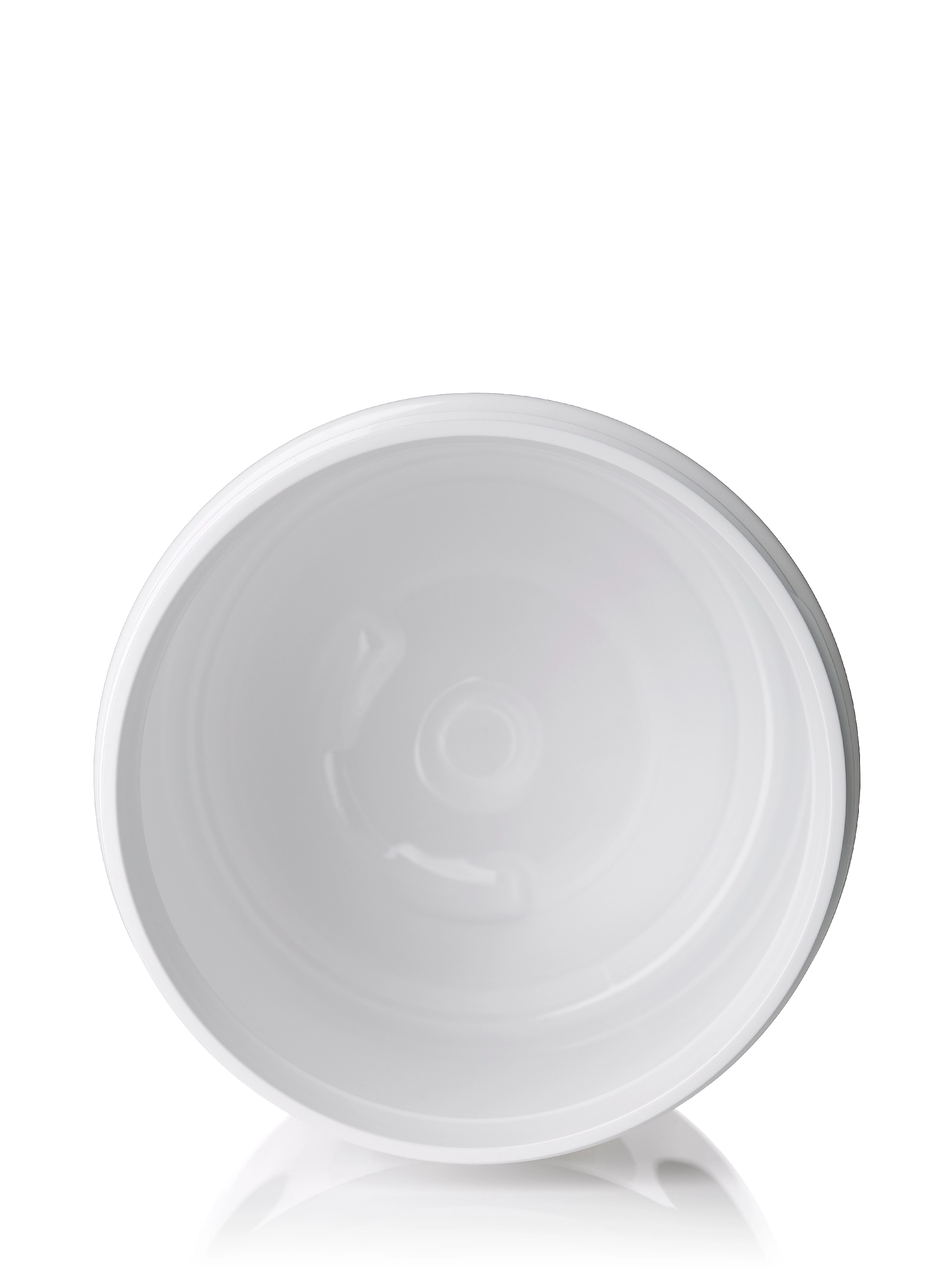 16 oz White PET Plastic Single Wall Jar – J071WH