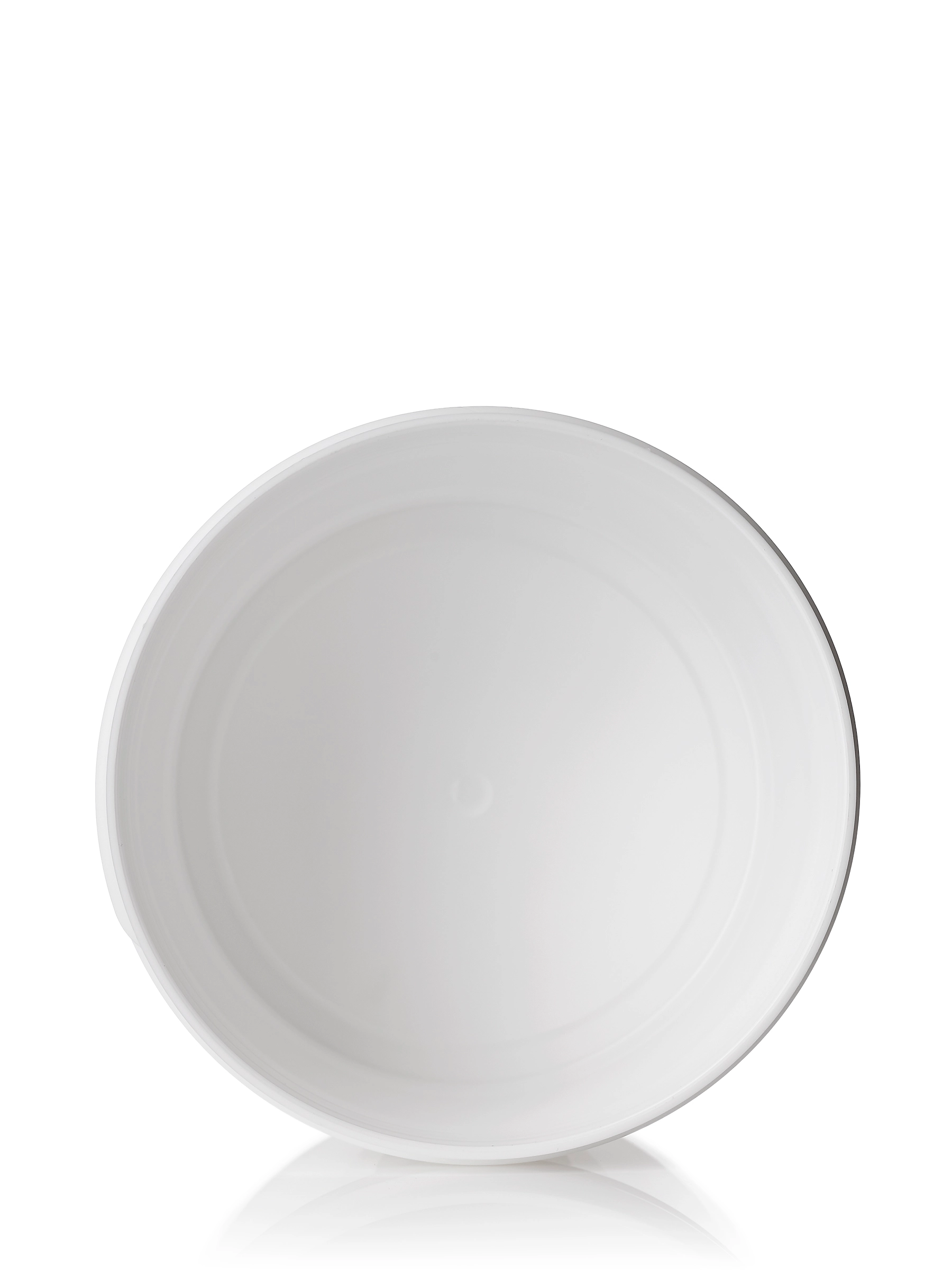 8 oz White PP Plastic Single Wall Jar – J075WH