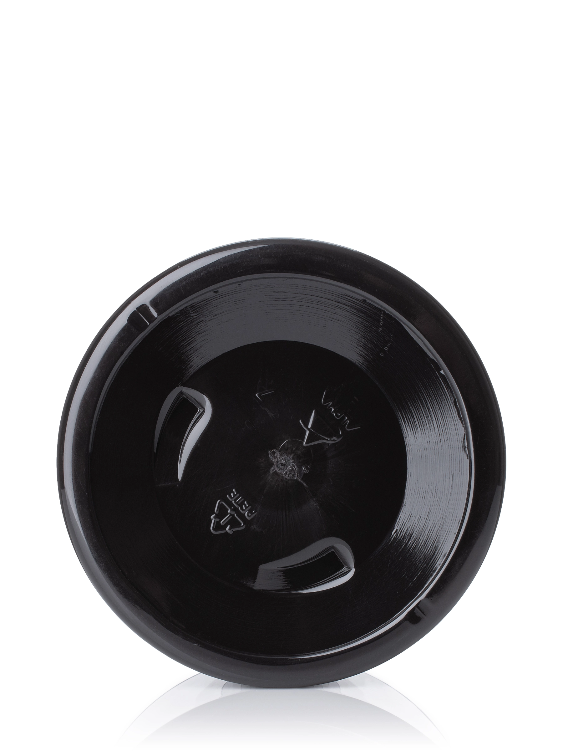 12 oz Dark Amber PET Plastic Single Wall Jar – J088DA