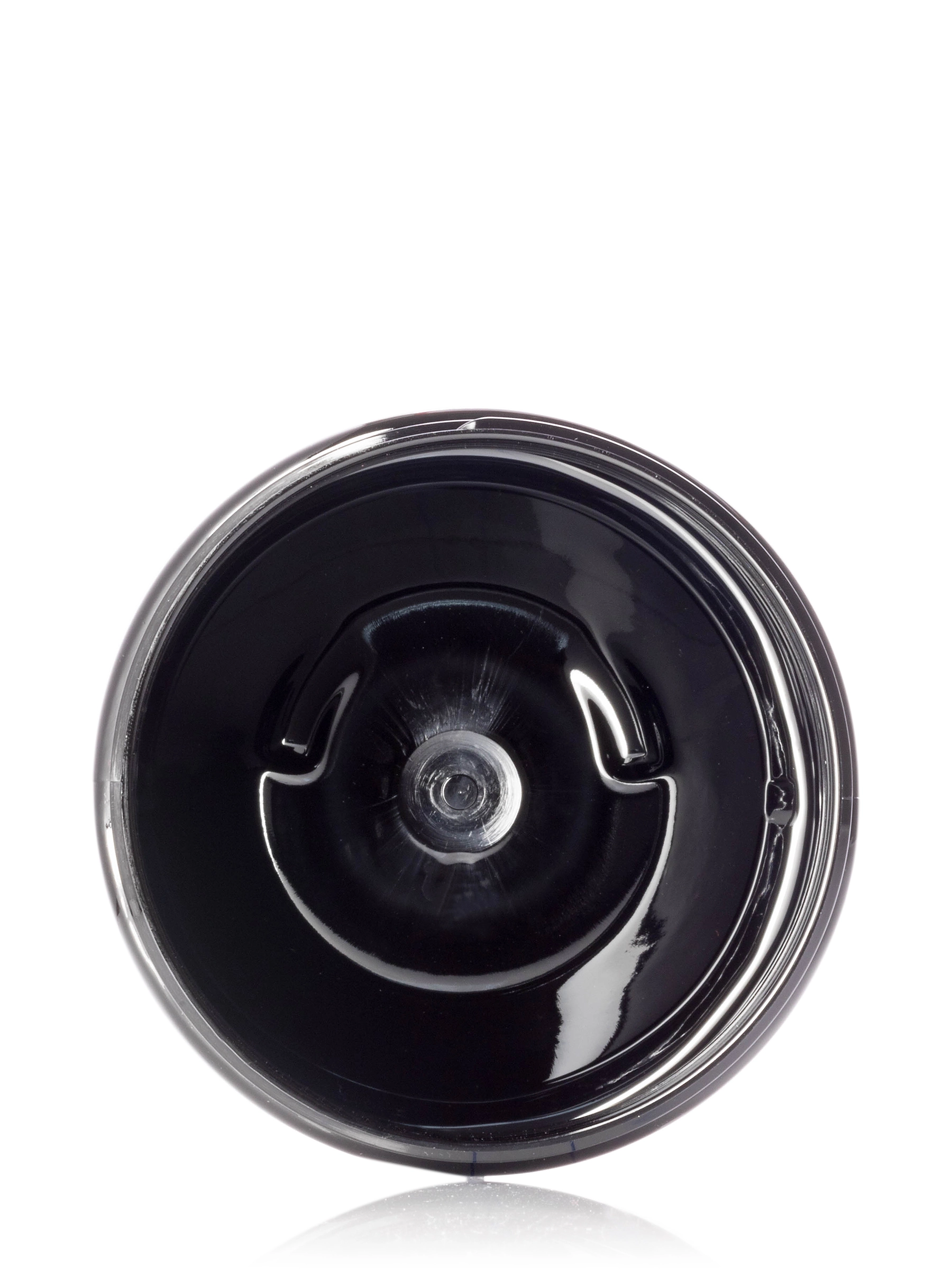 12 oz Black PET Plastic Single Wall Jar – J089BK