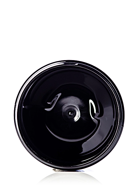 16 oz Black PET Plastic Single Wall Jar – J093BK