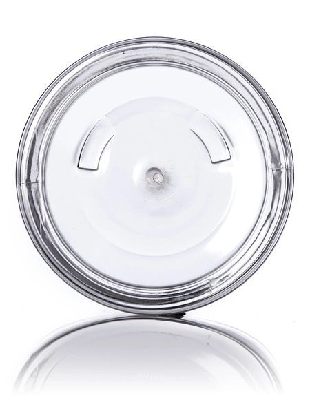 16 oz Clear PET Plastic Single Wall Heavy Gram Weight Jar – J093CLHG
