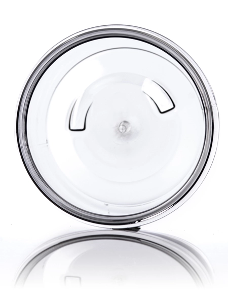 16 oz Clear PET Plastic Single Wall Heavy Gram Weight Jar – J093CLHG