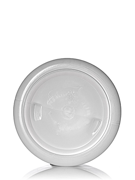 16 oz Natural-Colored HDPE Plastic Single Wall Jar – J094N