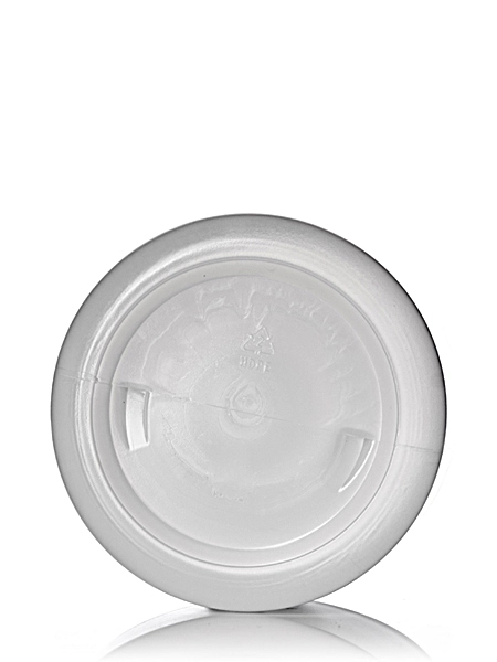 16 oz Natural-Colored HDPE Plastic Single Wall Anti-Static Jar – J096A