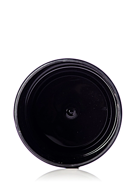 8 oz Black PP Plastic Single Wall Jar – J097B