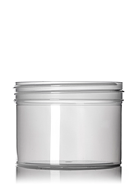 8 oz Natural-Colored PP Plastic Single Wall Jar – J098