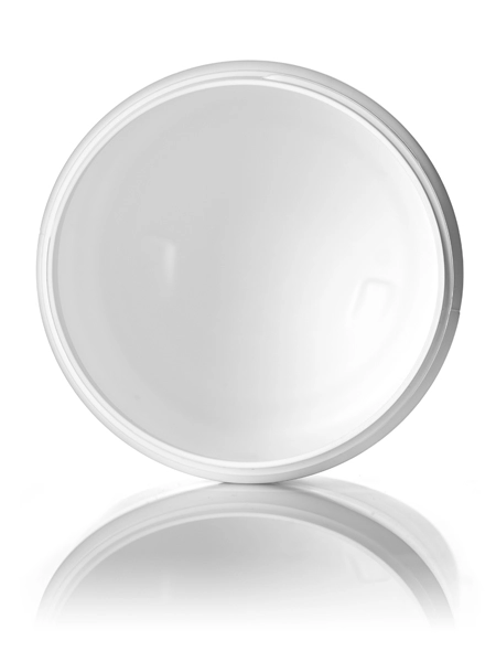 19 oz White HDPE Plastic Single Wall Jar – J101