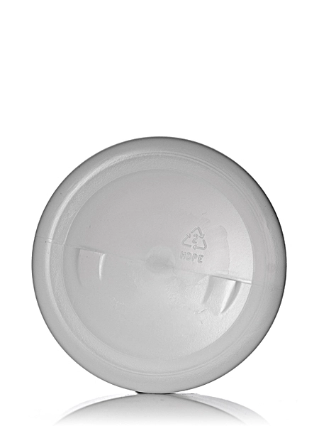 8 oz Natural-Colored HDPE Plastic Single Wall Jar – J102