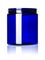 19 oz cobalt blue PET plastic single wall jar with 89-400 neck finish