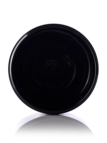 19 oz Black PET Plastic Single Wall Jar – J103BK