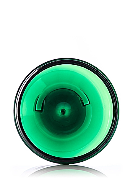 19 oz Green PET Plastic Single Wall Jar – J103G