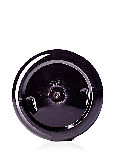 25 oz Dark Amber PET Plastic Single Wall Jar – J104A