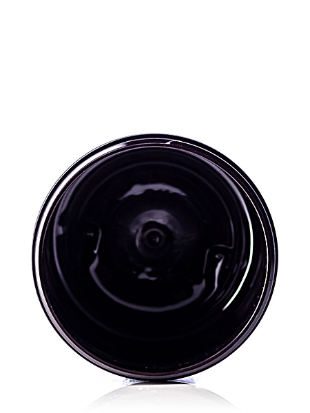 25 oz Dark Amber PET Plastic Single Wall Jar – J104A