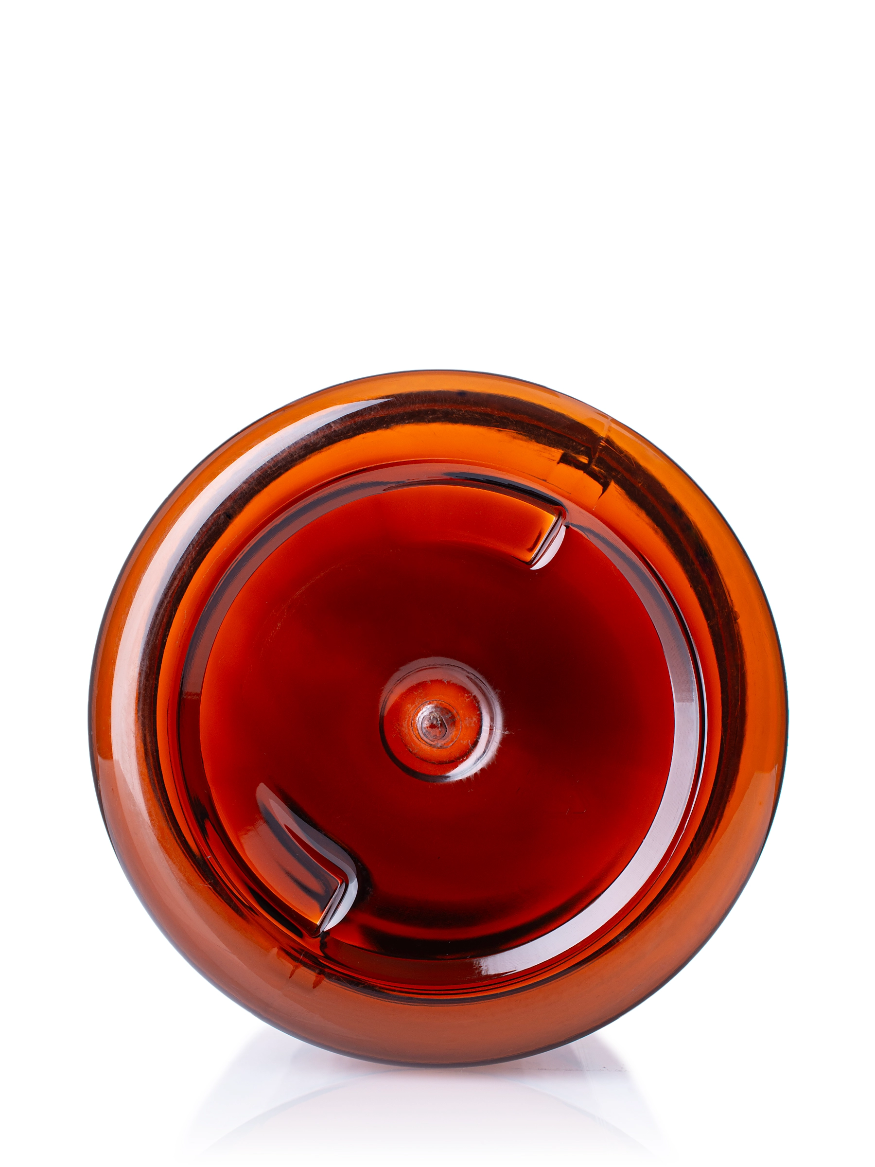 25 oz Amber PET Plastic Single Wall Jar – J104AM